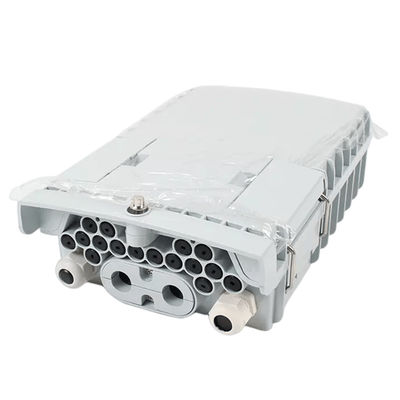 SM / MM Fiber Optik Bölücü Kutusu Açık Gri 1x8 PLC Bölücü