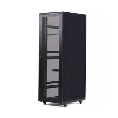 47U Sunucu Raf Dolabı SPCC Cam Kapılı Montaj Rafı 600 * 600 * 2200MM