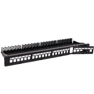CAT5 CAT6 Ağ Bağlantı Paneli UTP Boş Boş RJ45 24 Bağlantı Noktalı Bağlantı Paneli