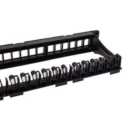 CAT5 CAT6 Ağ Bağlantı Paneli UTP Boş Boş RJ45 24 Bağlantı Noktalı Bağlantı Paneli