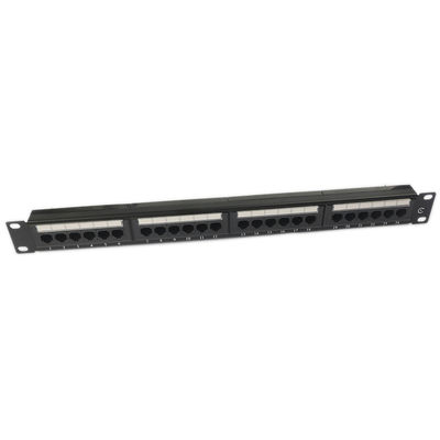 UTP 24 Bağlantı Noktası CAT6 Bağlantı Paneli 1U Keystone Bağlantı Paneli Boş RJ45