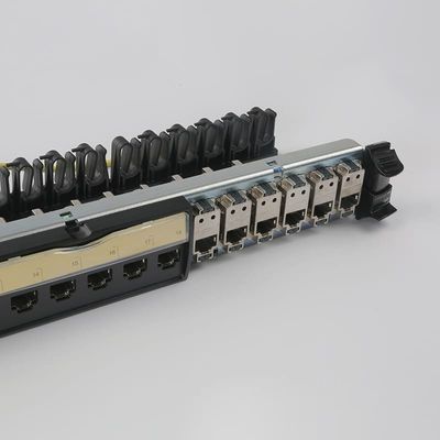 UTP Ağ Bağlantı Paneli Tümleşik RJ45 1U 24 Bağlantı Noktalı Bağlantı Paneli