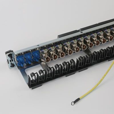 UTP Ağ Bağlantı Paneli Tümleşik RJ45 1U 24 Bağlantı Noktalı Bağlantı Paneli