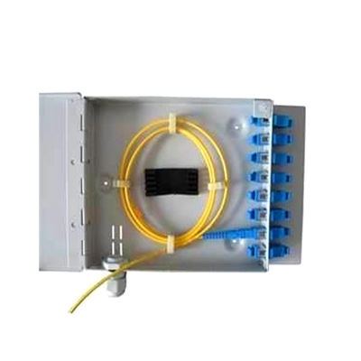 FTTH Mini Duvara Monte Fiber Optik Terminal Kutusu 8Port SC / LC / ST / FC