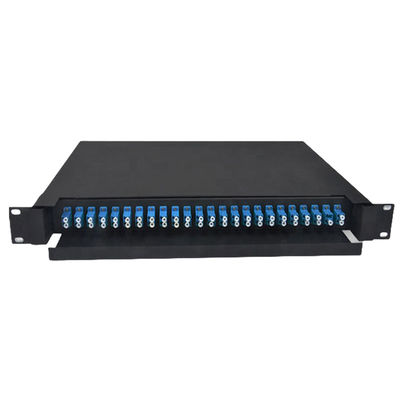 LC Dubleks Fiber Optik Patch Panel 430x200x46mm Metal