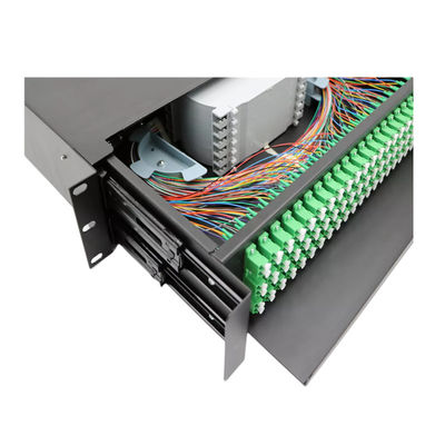 LC Dubleks Önceden Sonlandırılmış Fiber Optik Muhafaza Siyah Renk