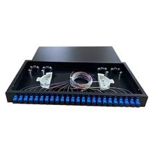 24-48 Bağlantı Noktalı Raf Montajlı ODF Fiber Optik Dağıtım Çerçevesi