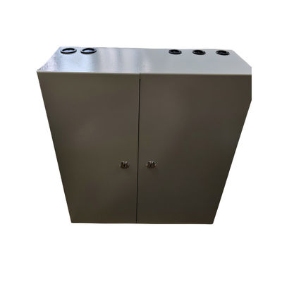 Kolay Kurulum Çift Kapı 72 Port Duvar Montaj Metal Fiber Kapalı
