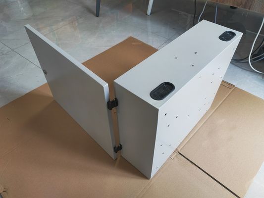 Özel 72Port 144Core SC/LC/FC/ST 1 Kapılı Duvar Montajı Fiber Enclosure Metal ODF