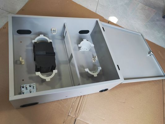 72Port Tek Kapı Duvar Montajı Fiber Kapalı 72fibers (SC/SX) Gri / Özel