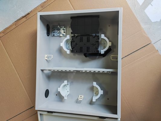72Port Tek Kapı Duvar Montajı Fiber Kapalı 72fibers (SC/SX) Gri / Özel