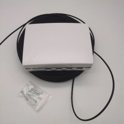 6Cores LC/APC önceden bağlantılı optik dağıtım kutusu 6Fibers Wall Outlet PTO Box