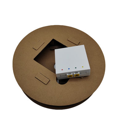 4 Port Ön Bitişli Kompakt Fiber Bitiş Kutuları Kit Çıkış Kutusu
