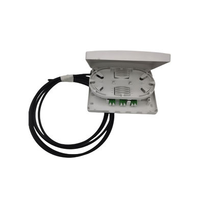 Seçilen duvar çıkışına bağlı olarak 6 portlı kompakt fiber bitiş kutusu seti