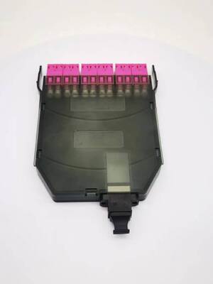 12 Çekirdekli MPO-LC MTP-LC SM OM3 OM4 OM5 breakout Kaset Modülleri Plastik