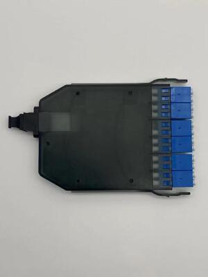 12 Çekirdekli MPO-LC MTP-LC SM OM3 OM4 OM5 breakout Kaset Modülleri Plastik